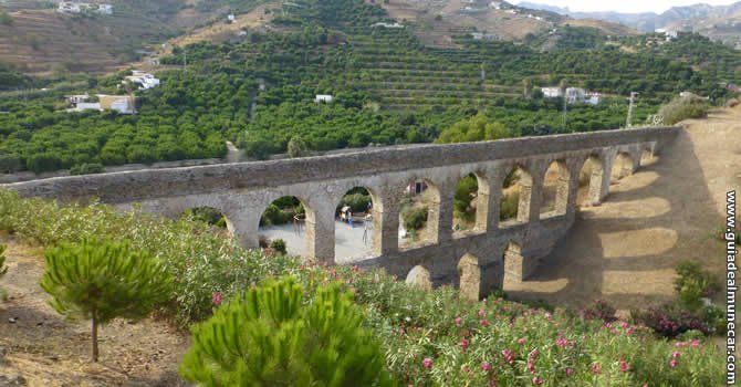 Acueductos Romanos en Almuñécar, Granada.